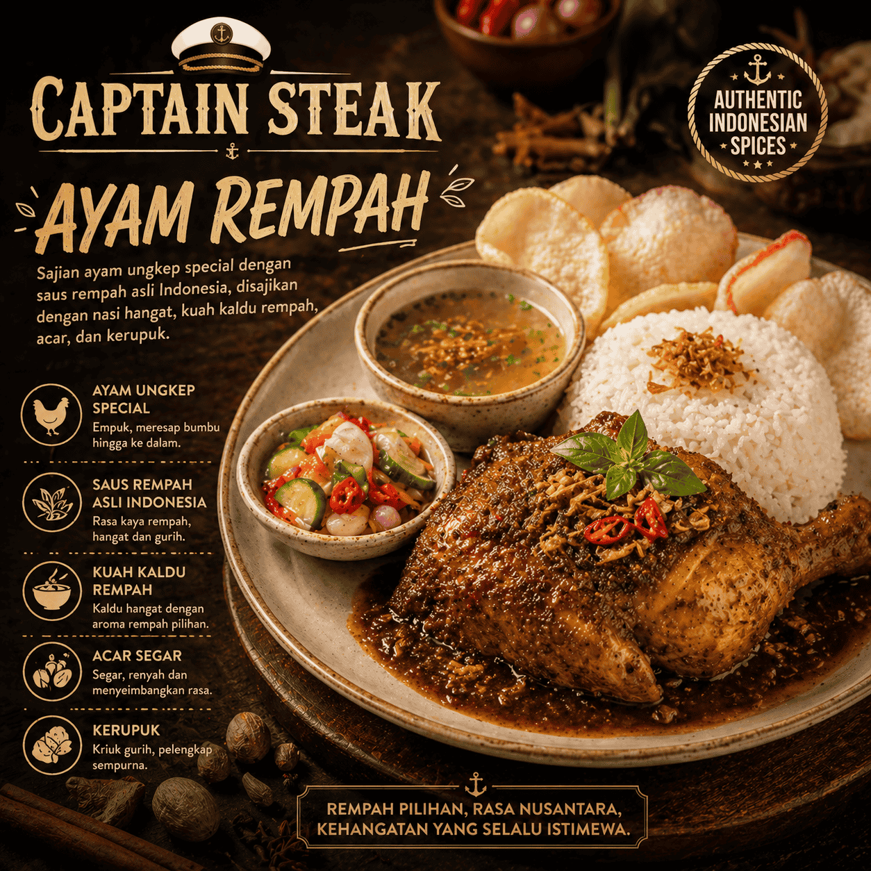 Ayam Rempah Kopi-Q